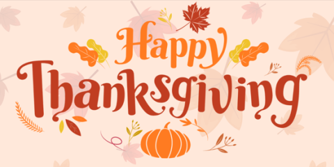 Happy Thanksgiving Banner 